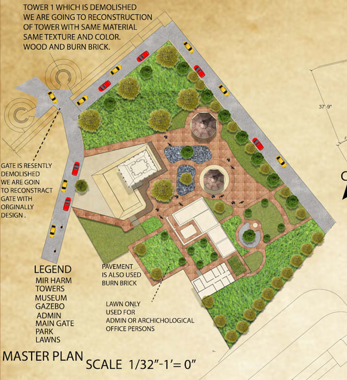Draw architectural master rendering and 3d modelling by Armanzoom12 ...