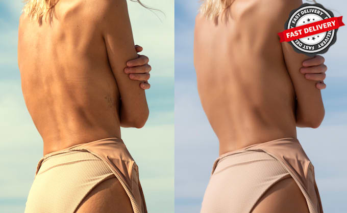 professionally retouch boudoir photos