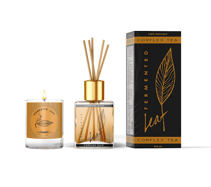 do a cosmetic packaging, cosmetic label, perfume label, candle label design