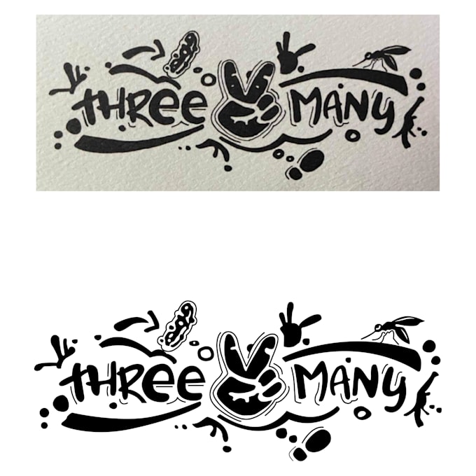 remove background from logo or artwork and vectorize it