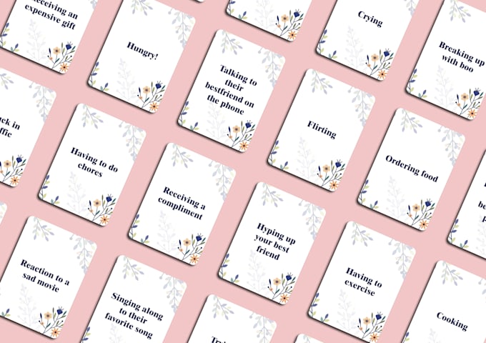 design affirmation card game