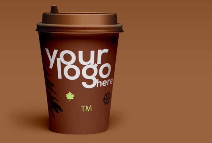 Mockup your logo, design on a realistic paper cup by Designers_den | Fiverr