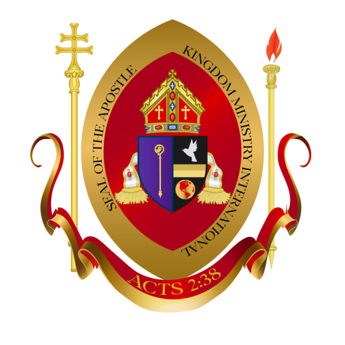 design church logo or bishop apostle seal  coat of arm