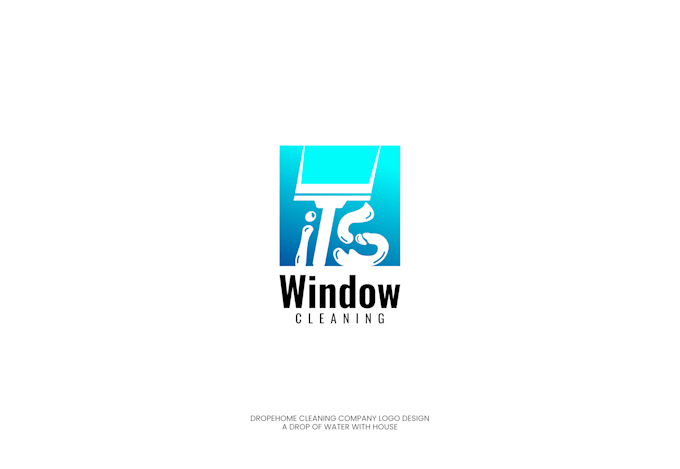 do cleaning service or window cleaning logo design