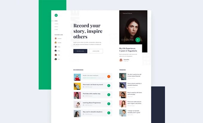 design a professional podcast wordpress website