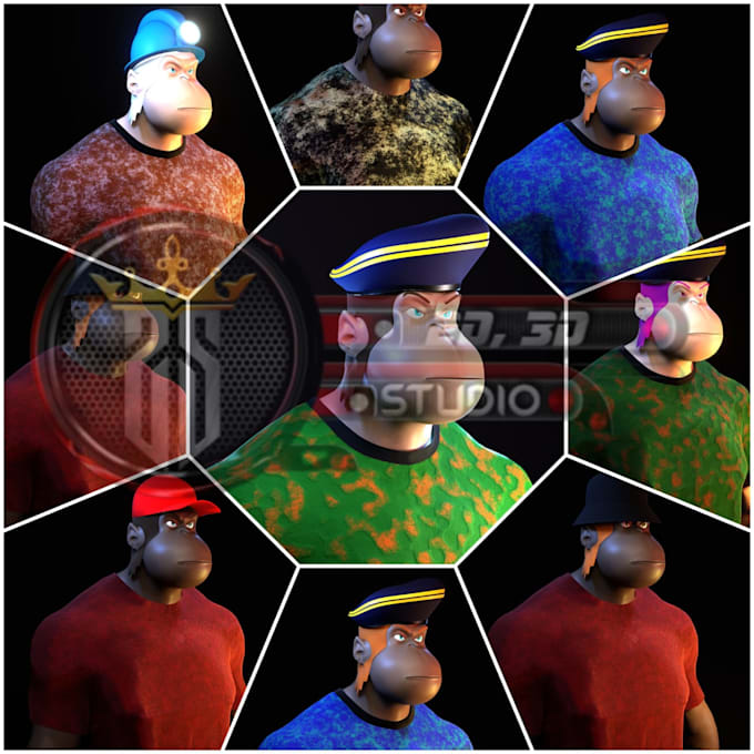 create 3d nft collection, 3d nft model