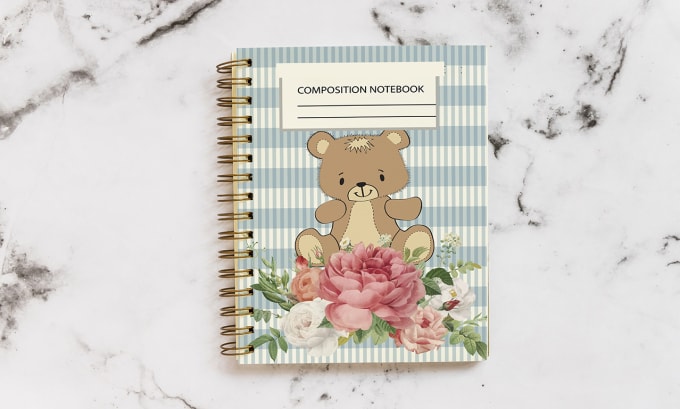 design notebook cover for kid