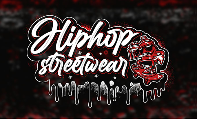 create custom graffiti typography for t shirt and font logo