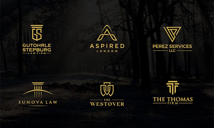 do luxurious modern logo design