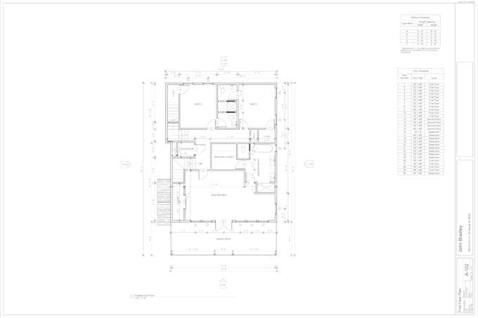 be your professional draftsman for architectural drawings