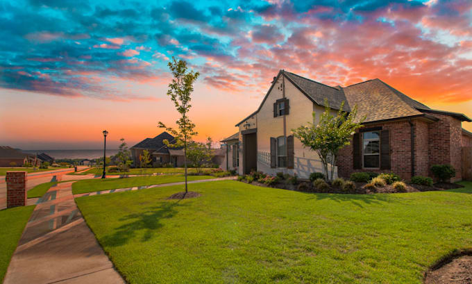 sky replace in your wedding landscape or real estate photos