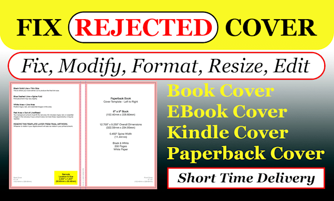 fix, edit, resize, and format amazon kdp, ingram spark cover