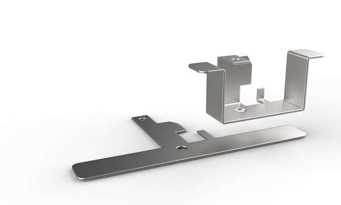 do sheet metal design dxf 3d model by solidworks