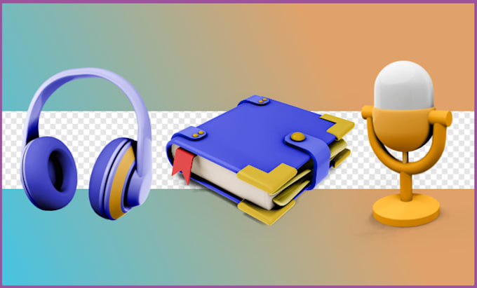 make 3d icons and 3d objects with a professional look