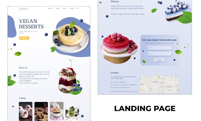 design great website UI UX in figma