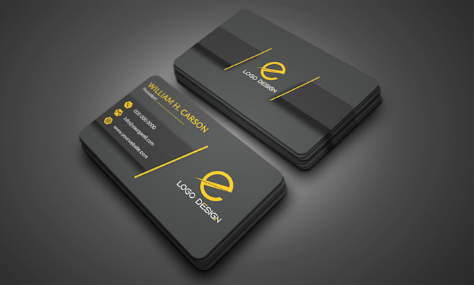 do luxury minimalist uv gloss business card design