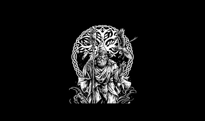do high quality valhalla logo with unlimited revision