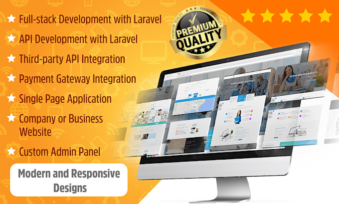 develop fully customized website and system