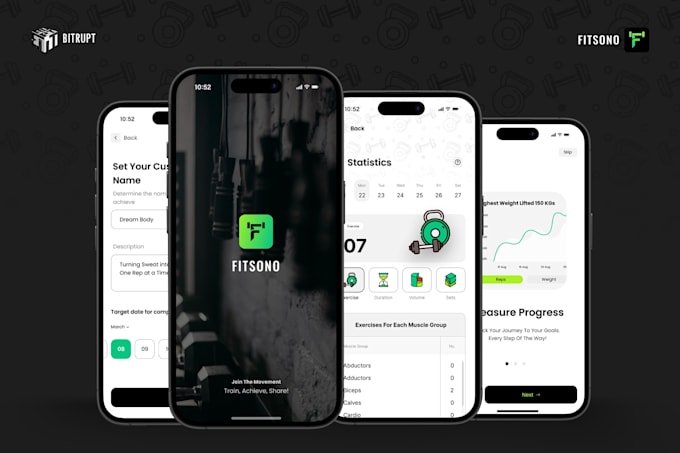 do mobile app design, web app design ui ux using figma