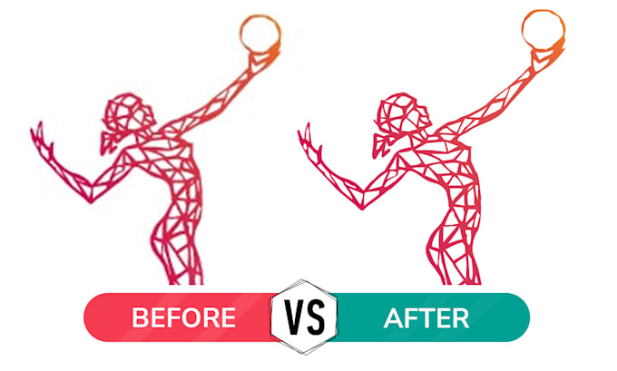 vectorize your logo or image to perfect vector fast 24h delivery