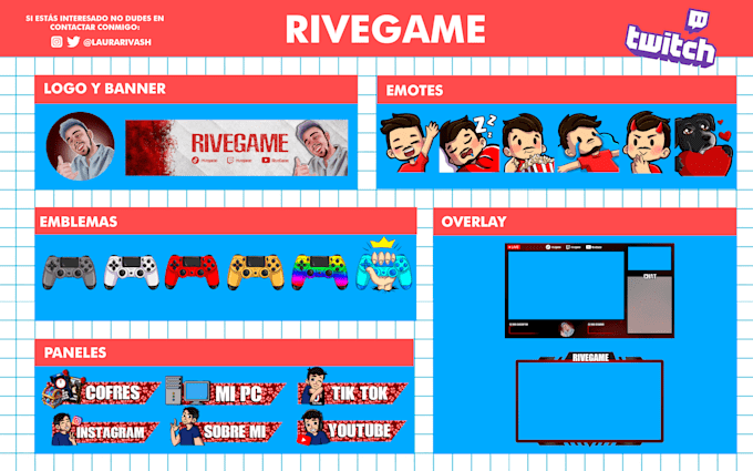 overlays from streamers in twitch