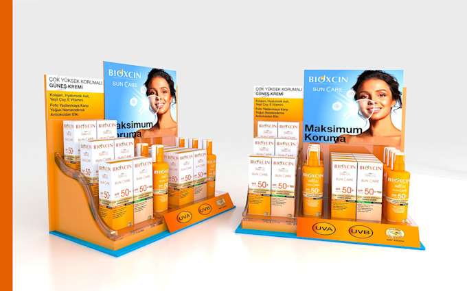 design premium 3d countertop displays and pos units