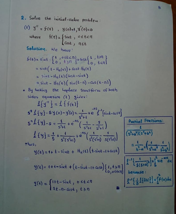 Be your tutor for differential equation and calculus by Math_teacher_1 Fiverr