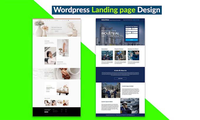 design wordpress website using elementor pro