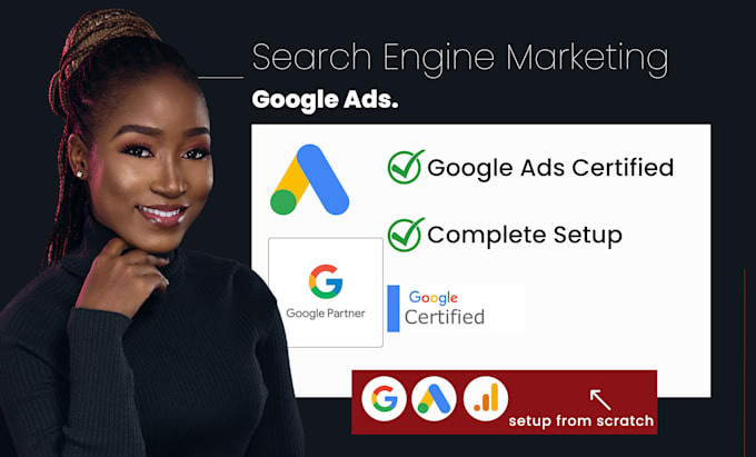 setup and manage google ads, adwords PPC campaign
