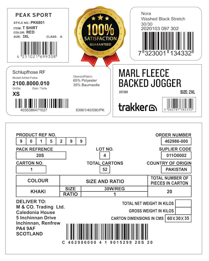 create barcode qr code with label, tag, sticker quickly