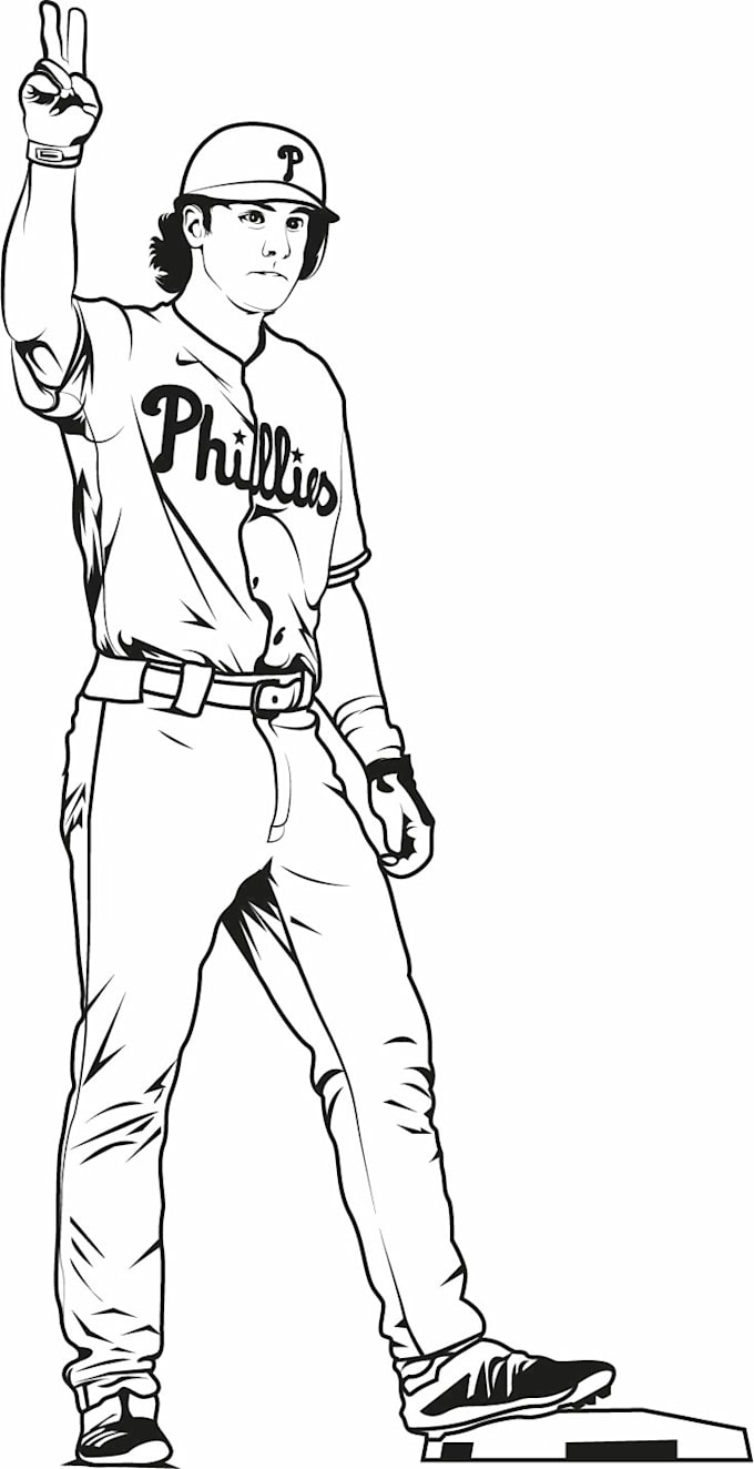 draw black and white vector portrait,silhouette or line art