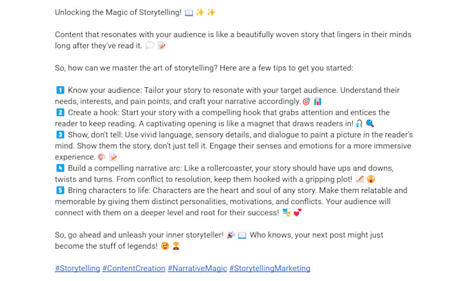 write engaging linkedin posts for your profile