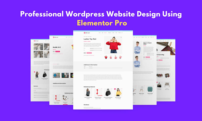 build a responsive wordpress website with elementor pro
