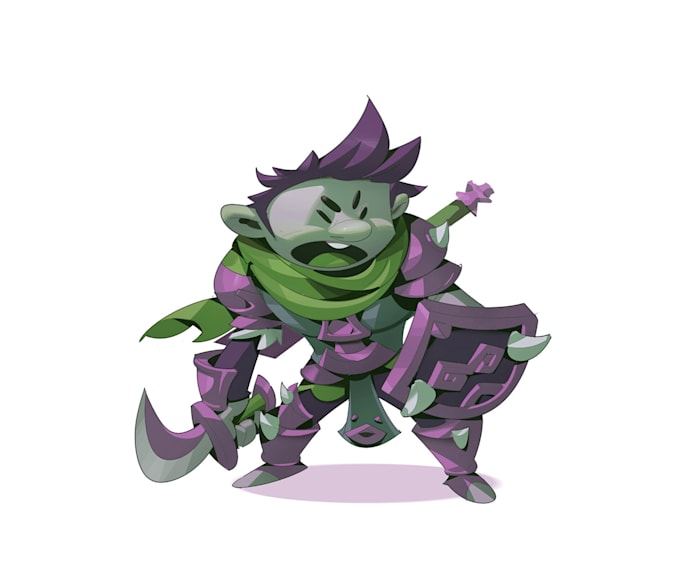 make 2d game sprite sheet and character sprite animation