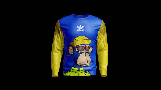 make 3d sweatshirt rotation mockup for marketing campaign