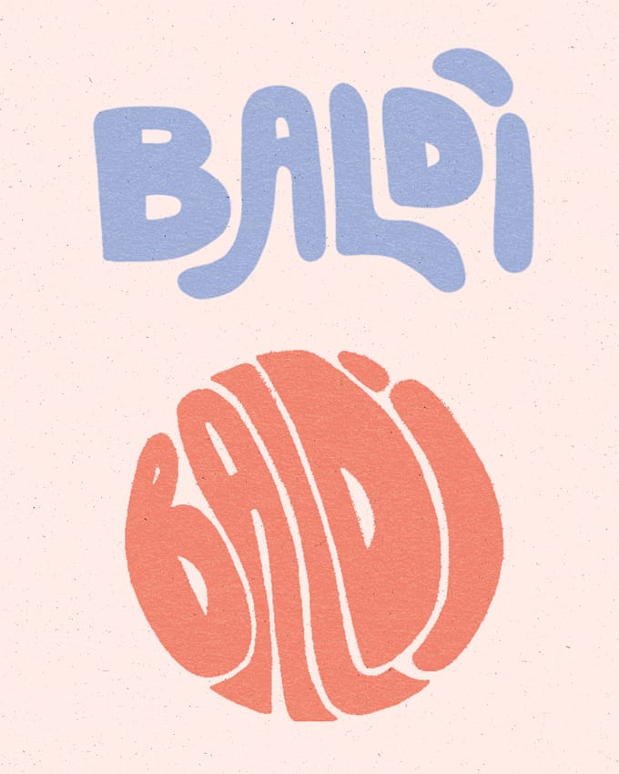 create vintage hand drawn logo