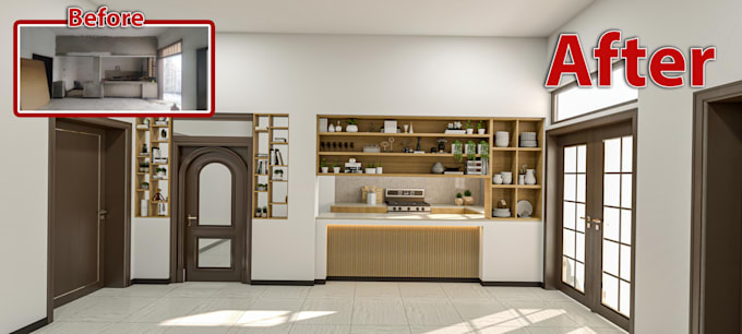 virtual staging and renovation for real estate using 3ds max