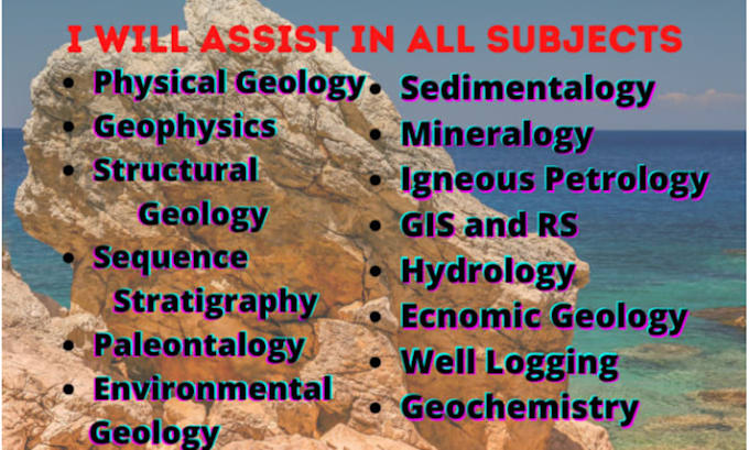 assist in geology and earth sciences