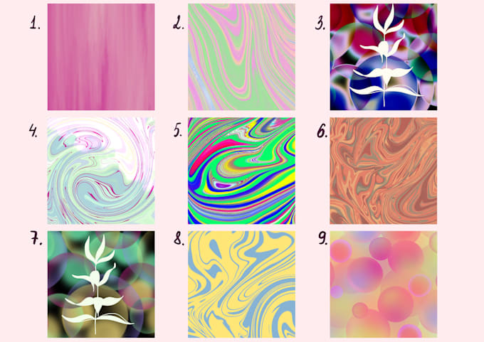abstract posters and marble prints
