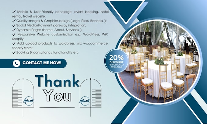 premium luxury concierge websit hotel vacation rental event party rental website