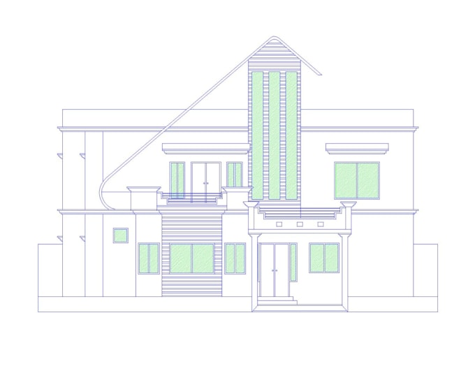 draw your autocad 2d floor plans