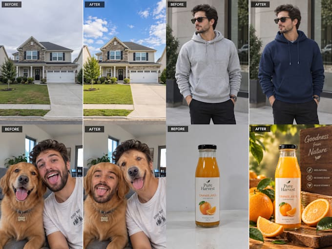 professionally edit photos in photoshop within 3 hours
