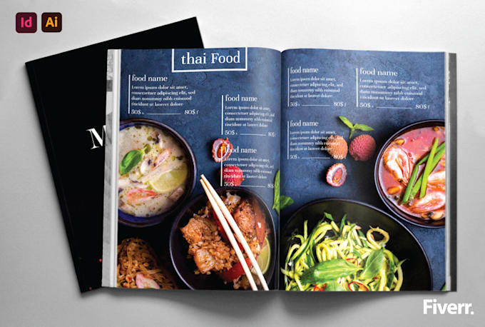 do a urgent restaurant menu design
