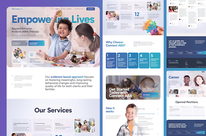 develop a wordpress website or landing page with elementor pro or acf