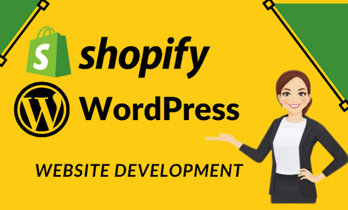develop wordpress and shopify website