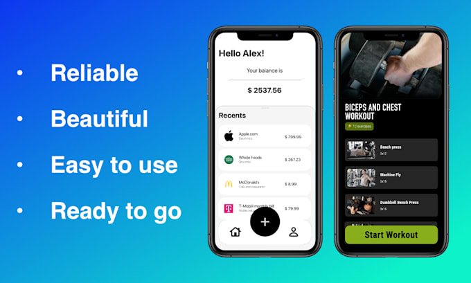 Create a native ios app by Adamaidynfr | Fiverr