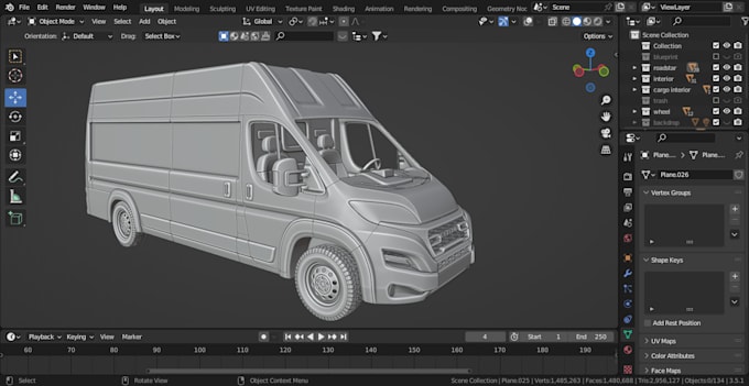 create 3d car models with rig