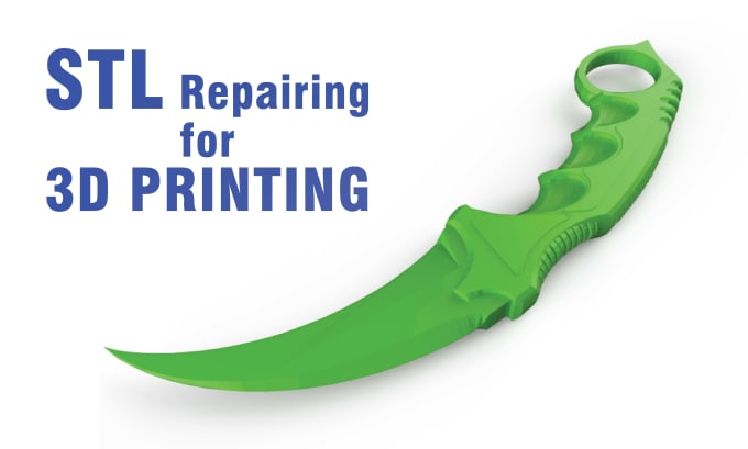 repair and fix your stl file for 3d printing quickly