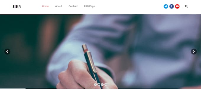 create a beautiful website to enhance your online presence