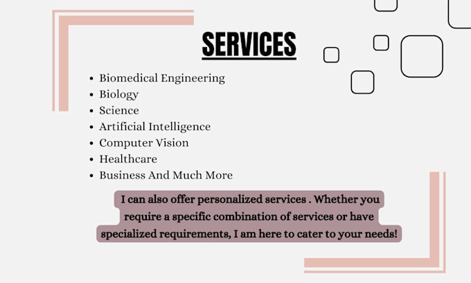 write research and summary report in biomedical engineering